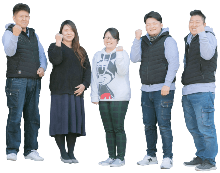 ISMリフォーム社員の集合写真