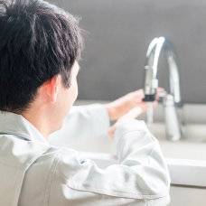 ご契約・工事準備をしている様子